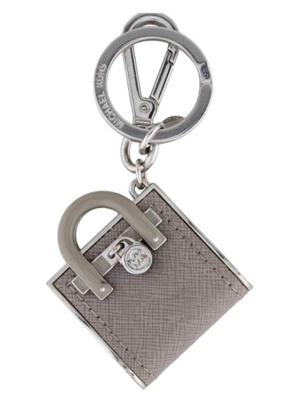 MK Hamilton bag charm Keychain EUC